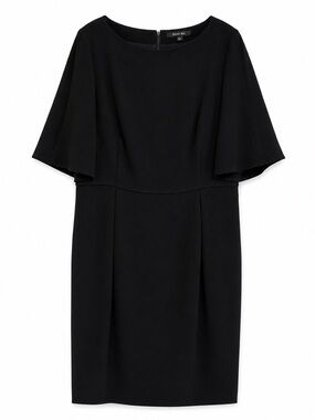 Rachel Roy Black Cape Sleeve Sheath Dress – Size 12